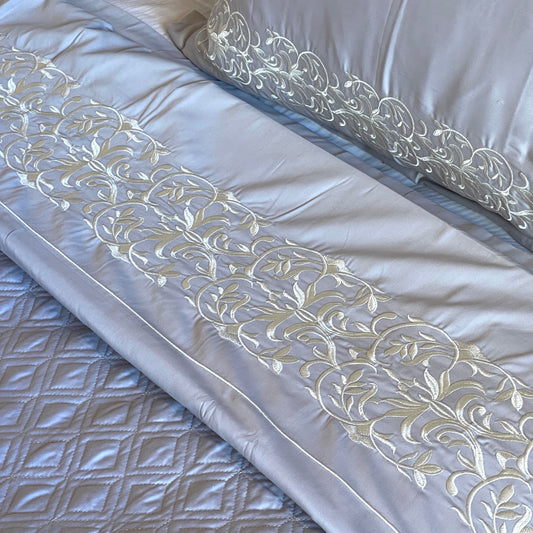 Embroidered Bedsheet Set