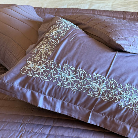 Embroidered Bedsheet Set