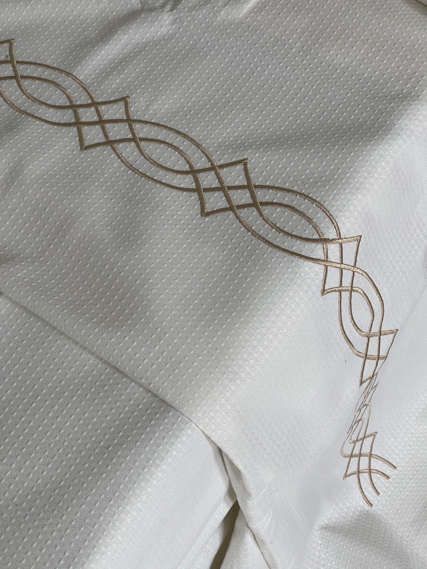 Embroidered Coverlet Set