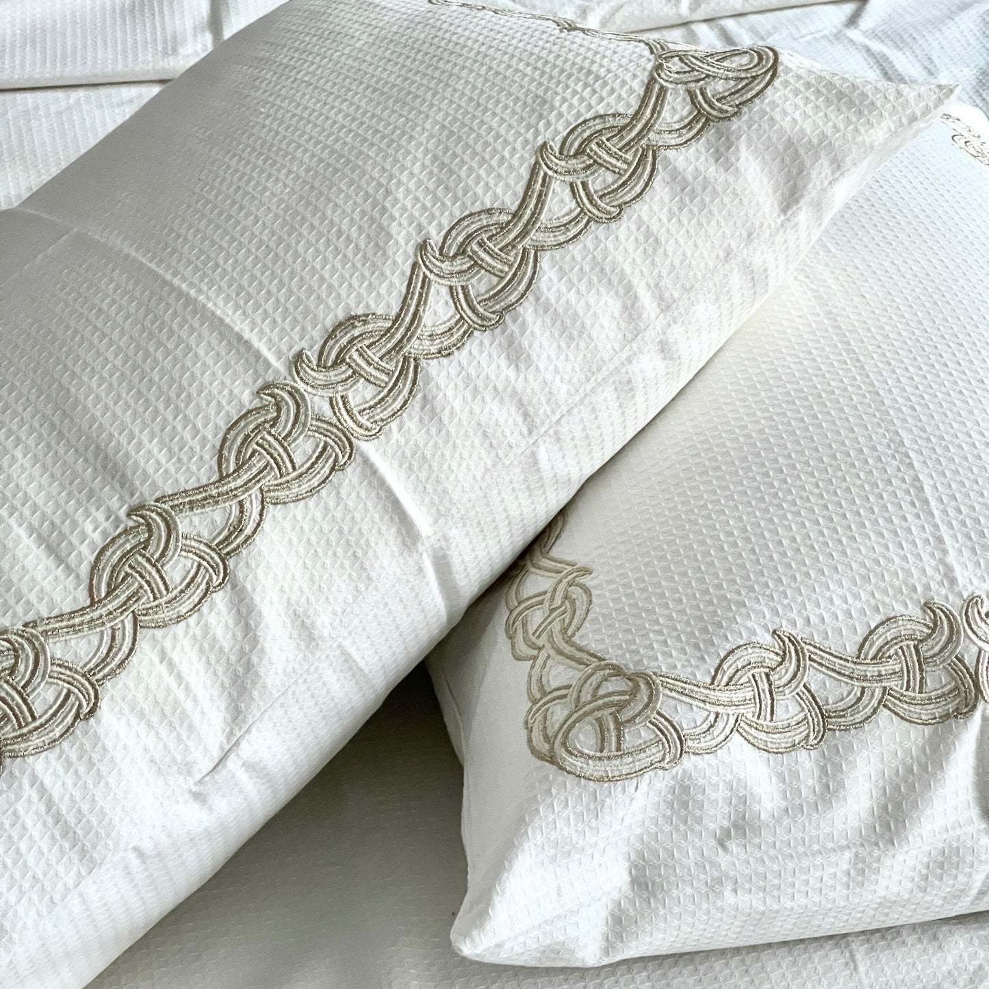 Embroidered Coverlet Set