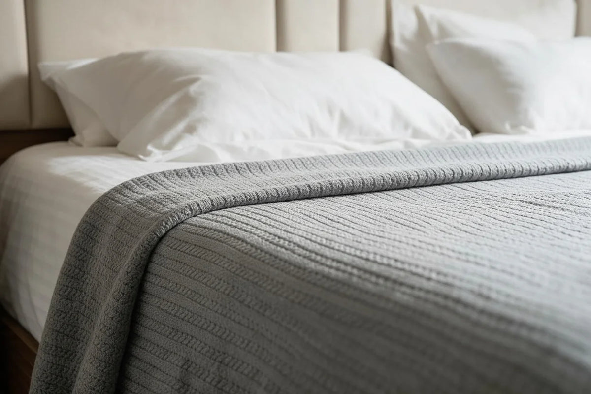 Egyptian Cotton Coverlet Set