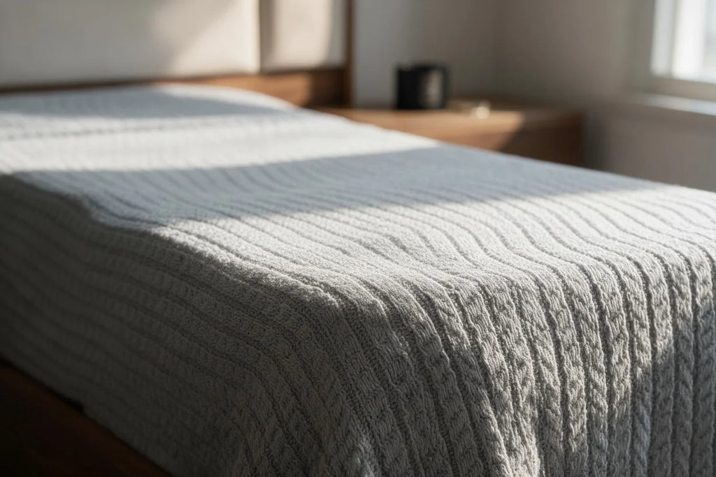 Egyptian Cotton Coverlet Set