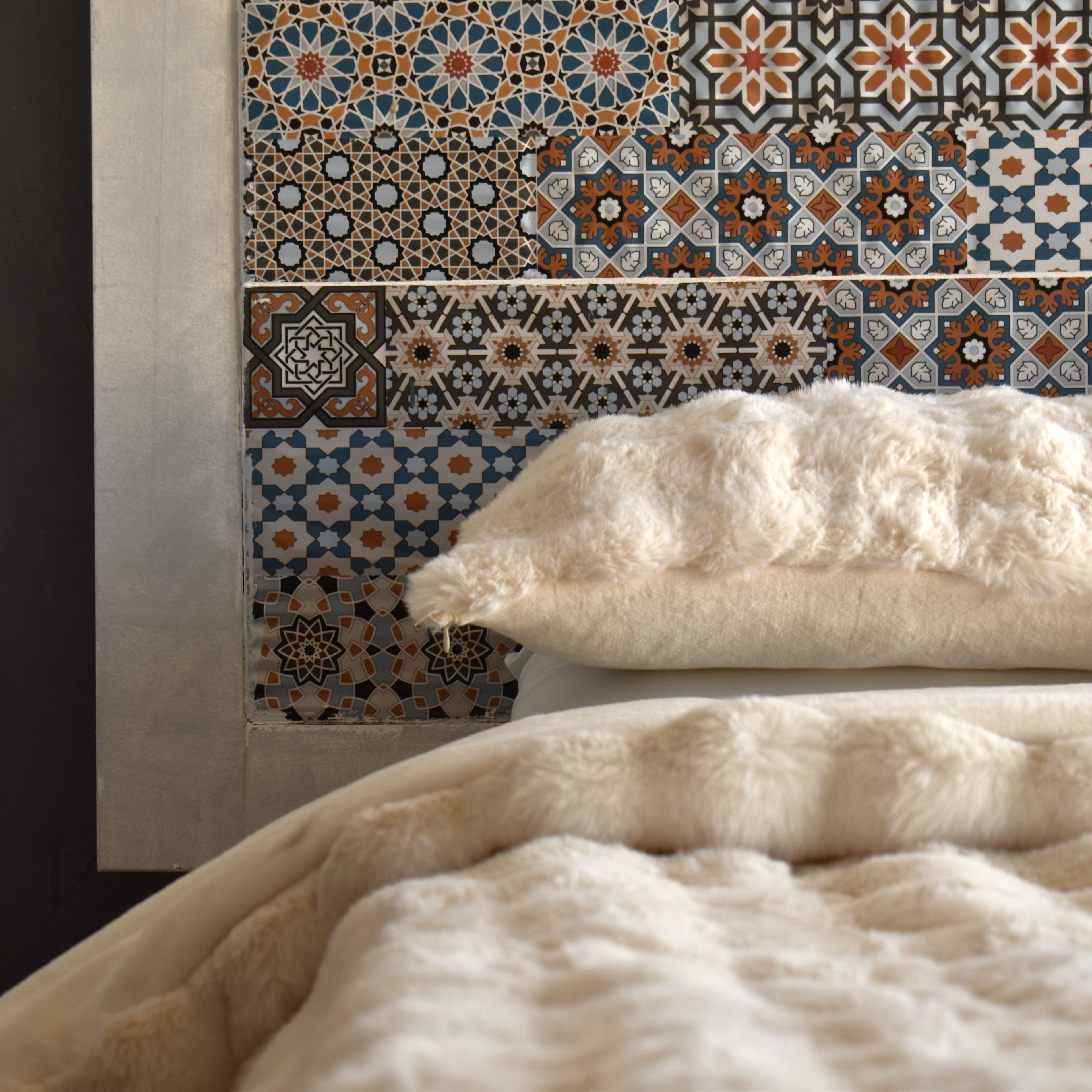 Faux Fur Bedding Set