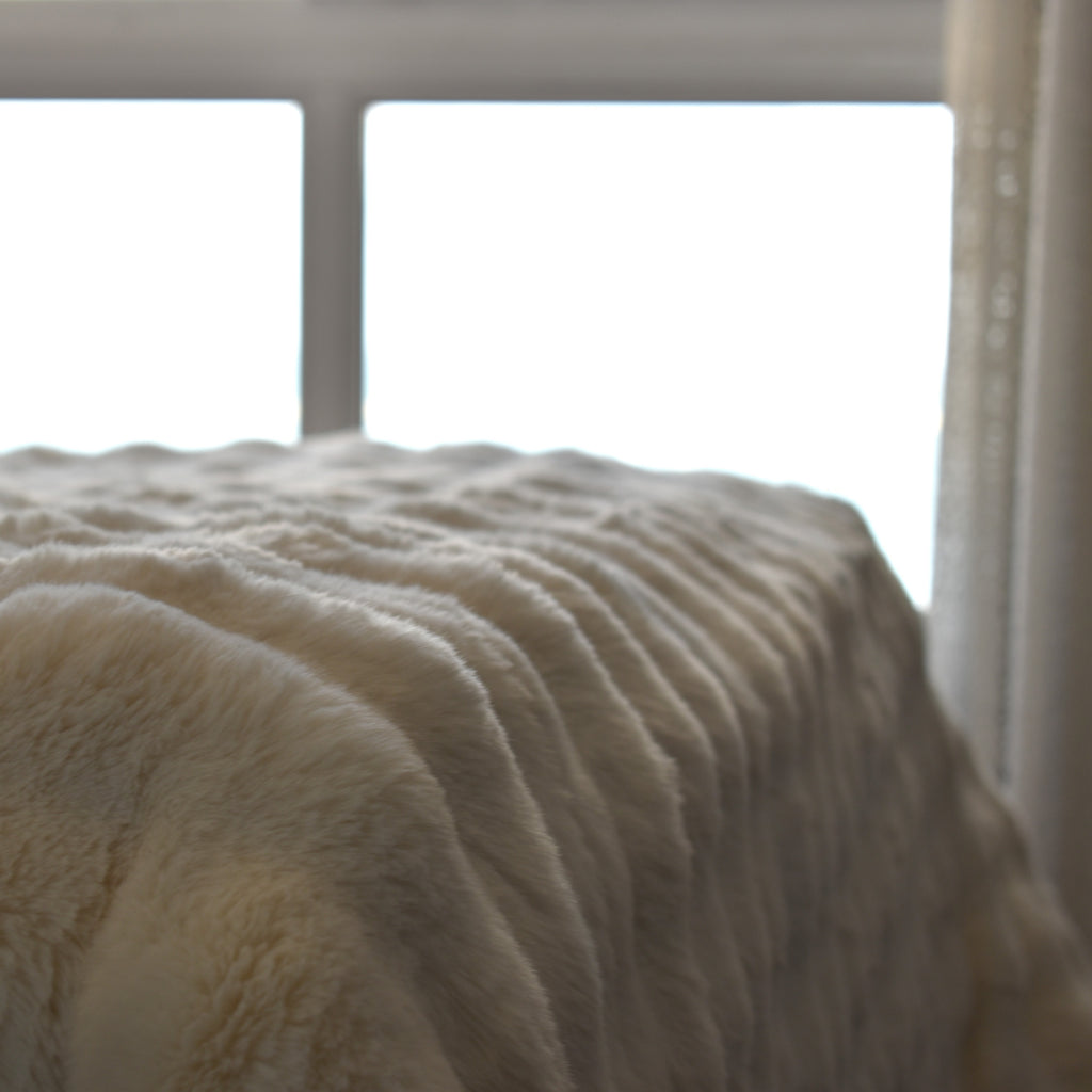 Faux Fur Bedding Set