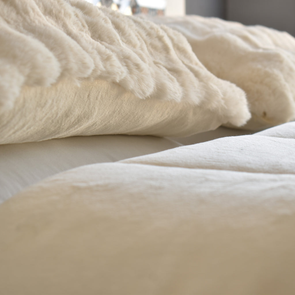 Faux Fur Bedding Set