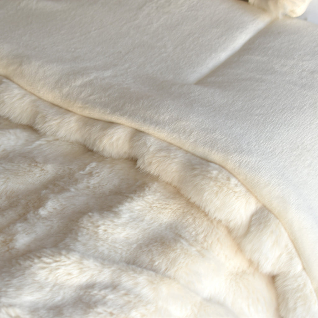 Faux Fur Bedding Set