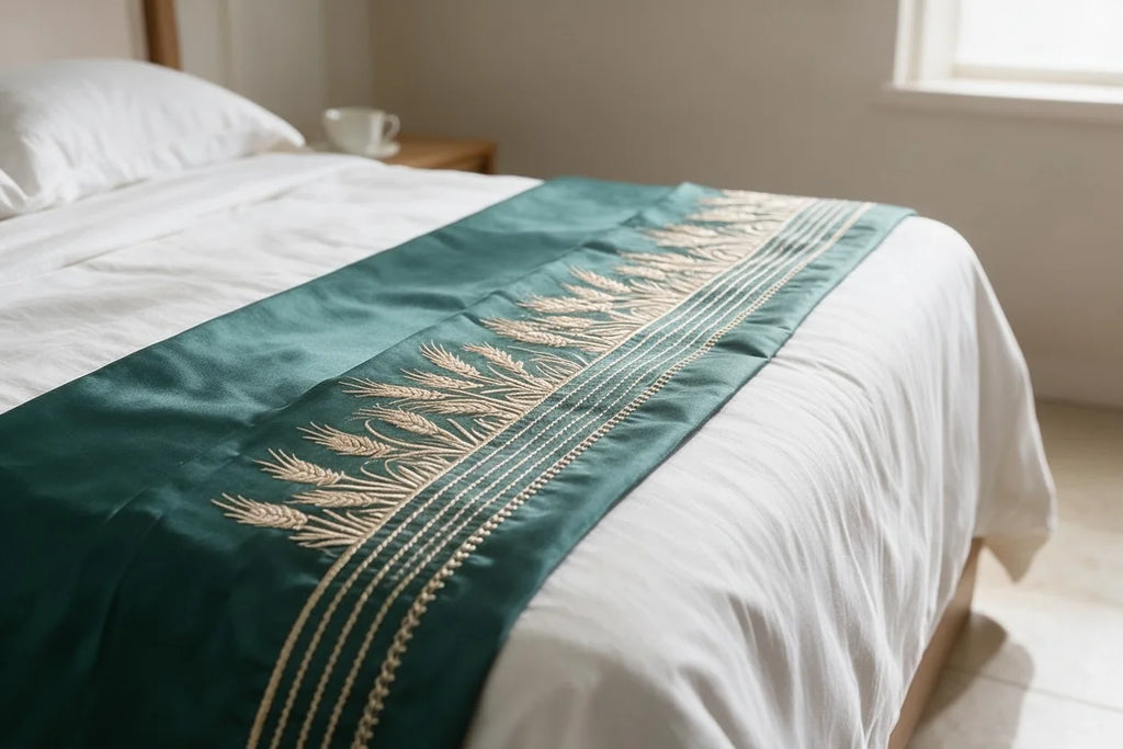 Embroidered Bedsheet Set