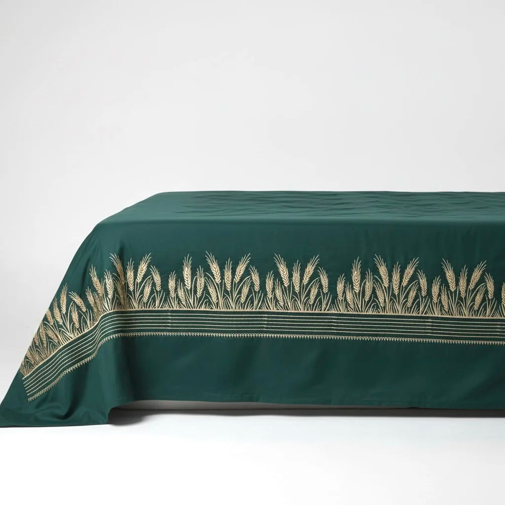 Embroidered Bedsheet Set