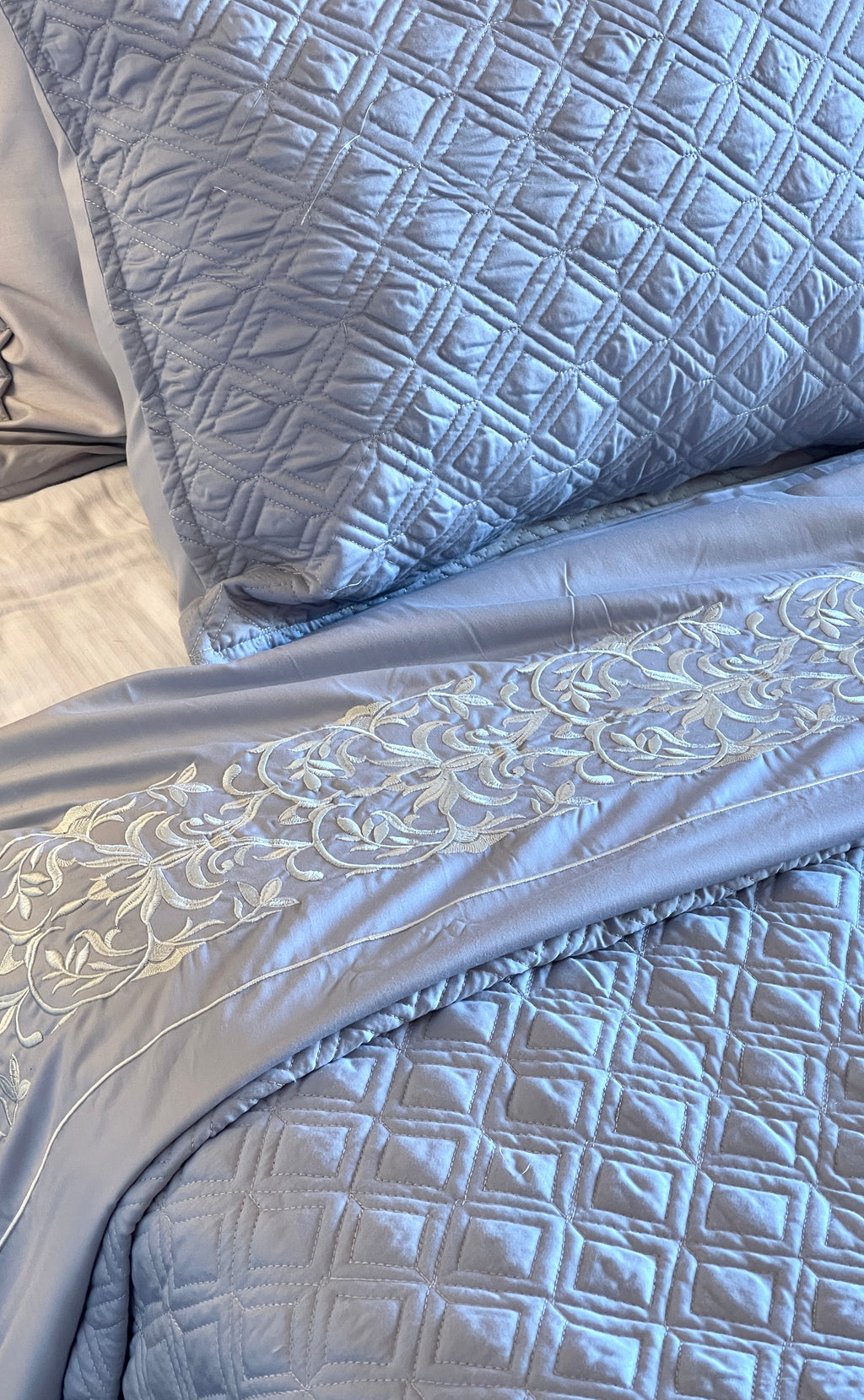 Embroidered Bedsheet Set