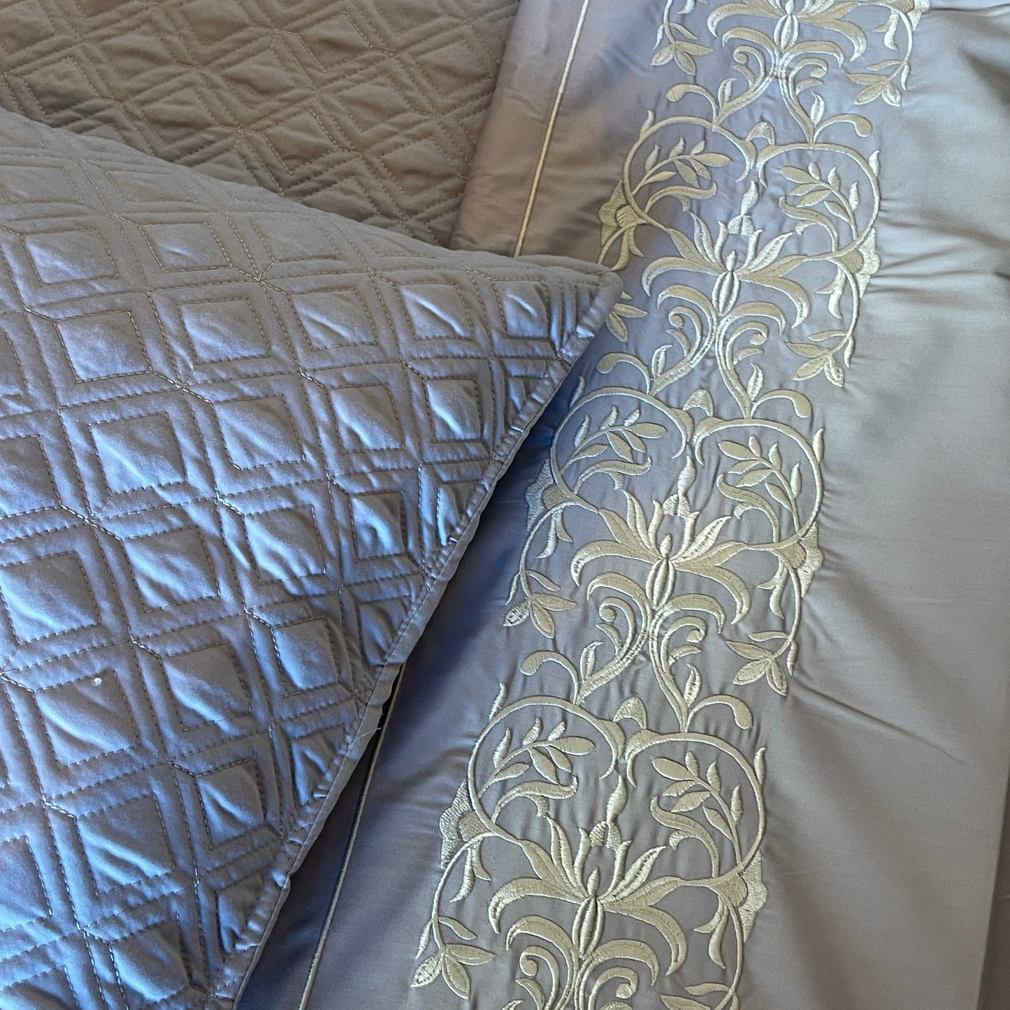 Embroidered Bedsheet Set