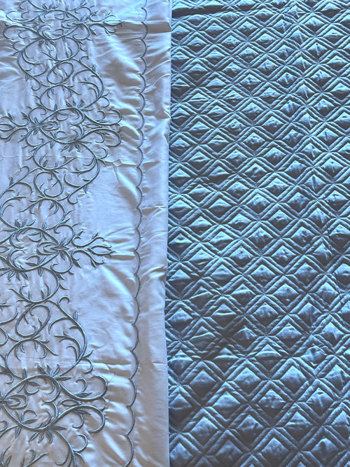 Embroidered Bedsheet Set