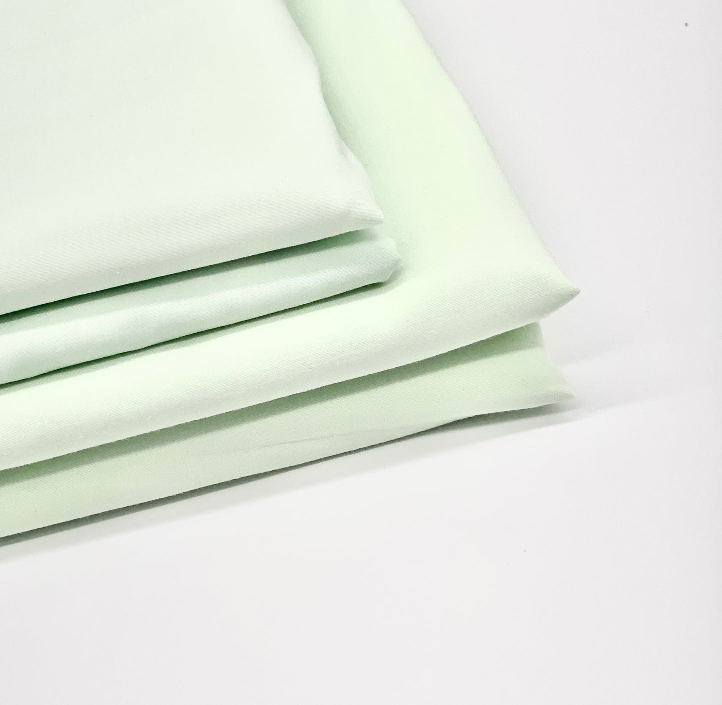 Percale Mint Green Bed Sheet Set