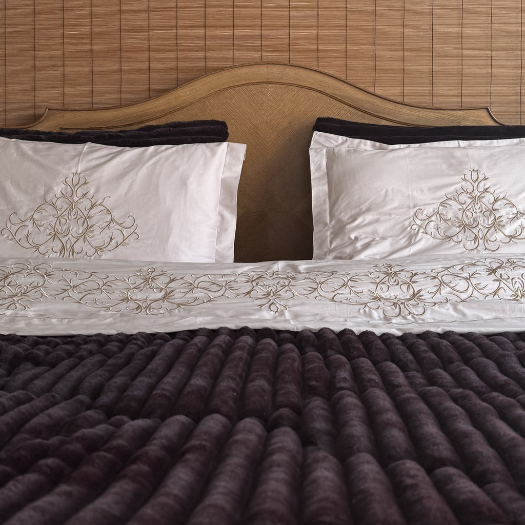 Embroidered Bedsheet Set