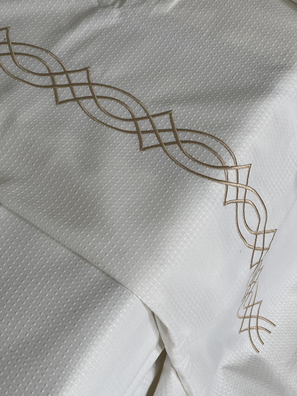 Embroidered Coverlet Set