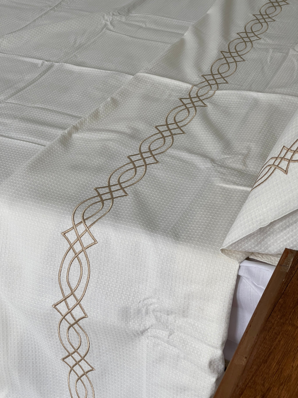 Embroidered Coverlet Set