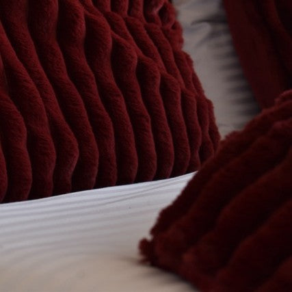 Faux Fur Bedding Set