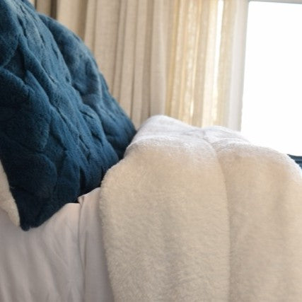 Faux Fur Bedding Set