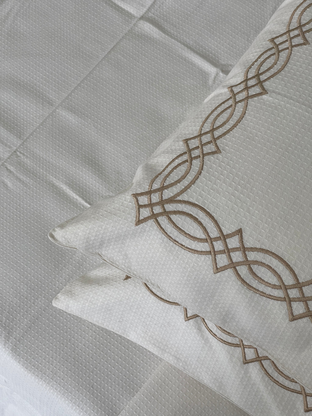 Embroidered Coverlet Set