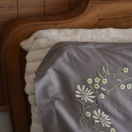 Embroidered Bedsheet Set