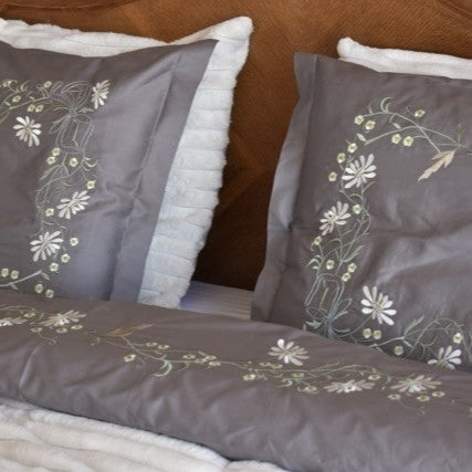Embroidered Bedsheet Set