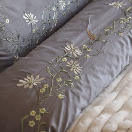 Embroidered Bedsheet Set