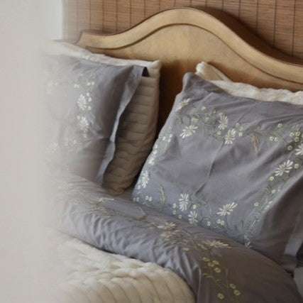 Embroidered Bedsheet Set