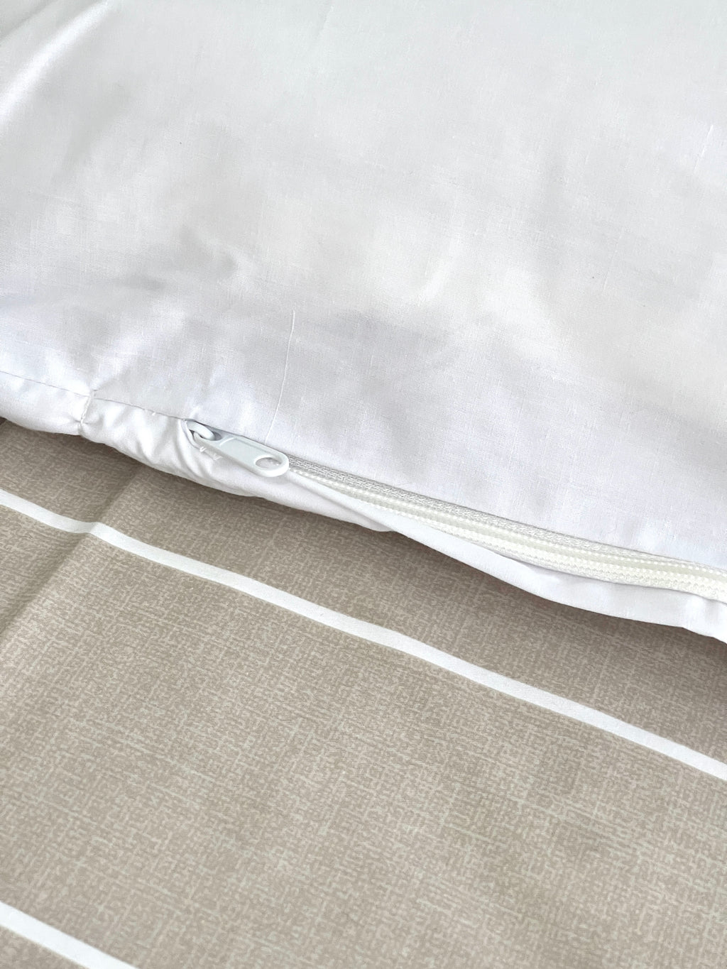 Percale White Duvet Cover Set