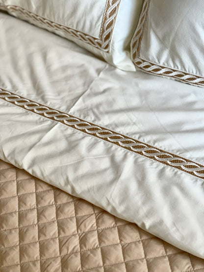 Embroidered Bedsheet Set