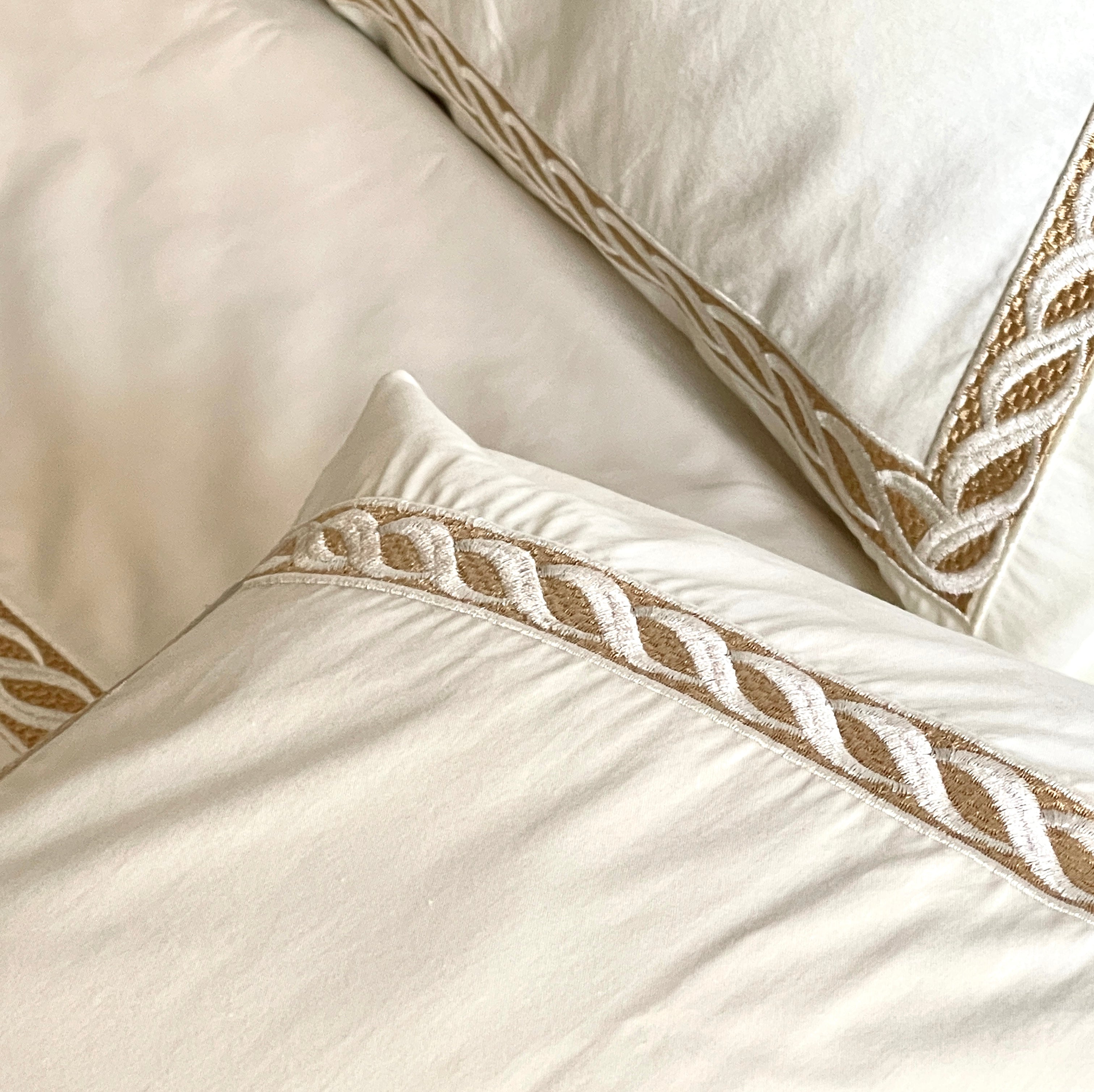 Embroidered Bedsheet Set