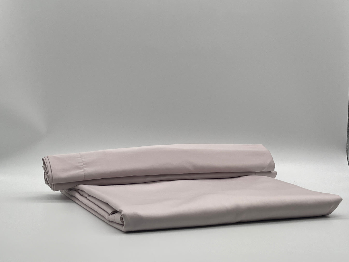Percale Pale Silver Bed Sheet Set