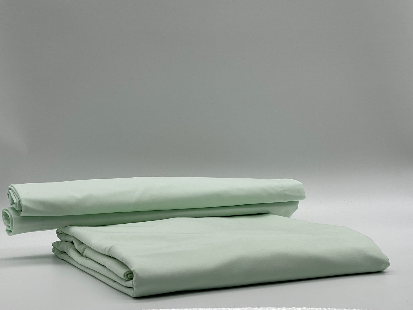Percale Mint Green Bed Sheet Set