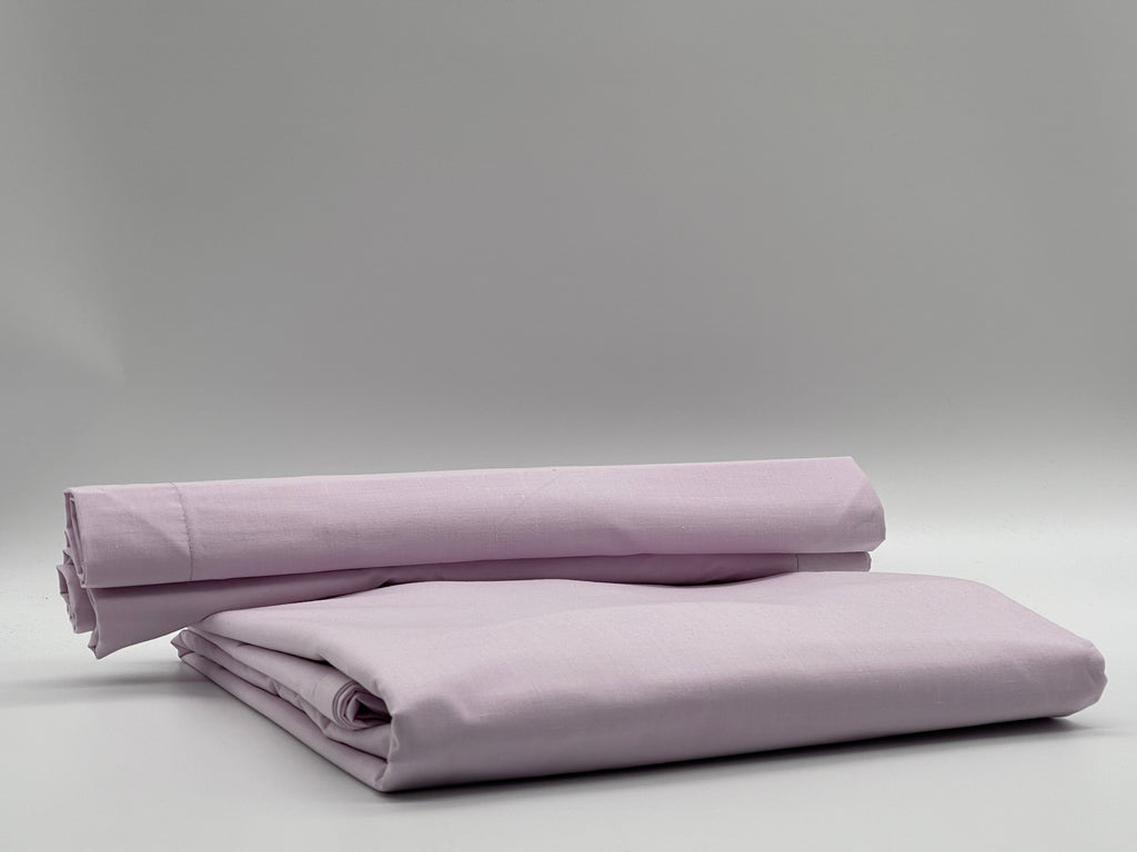 Percale Platinum Lavendar Bed Sheet Set