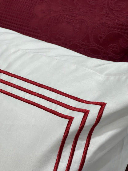 Embroidered Bedsheet Set
