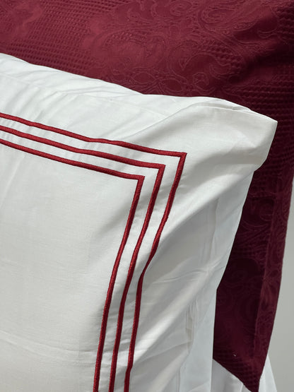 Embroidered Bedsheet Set