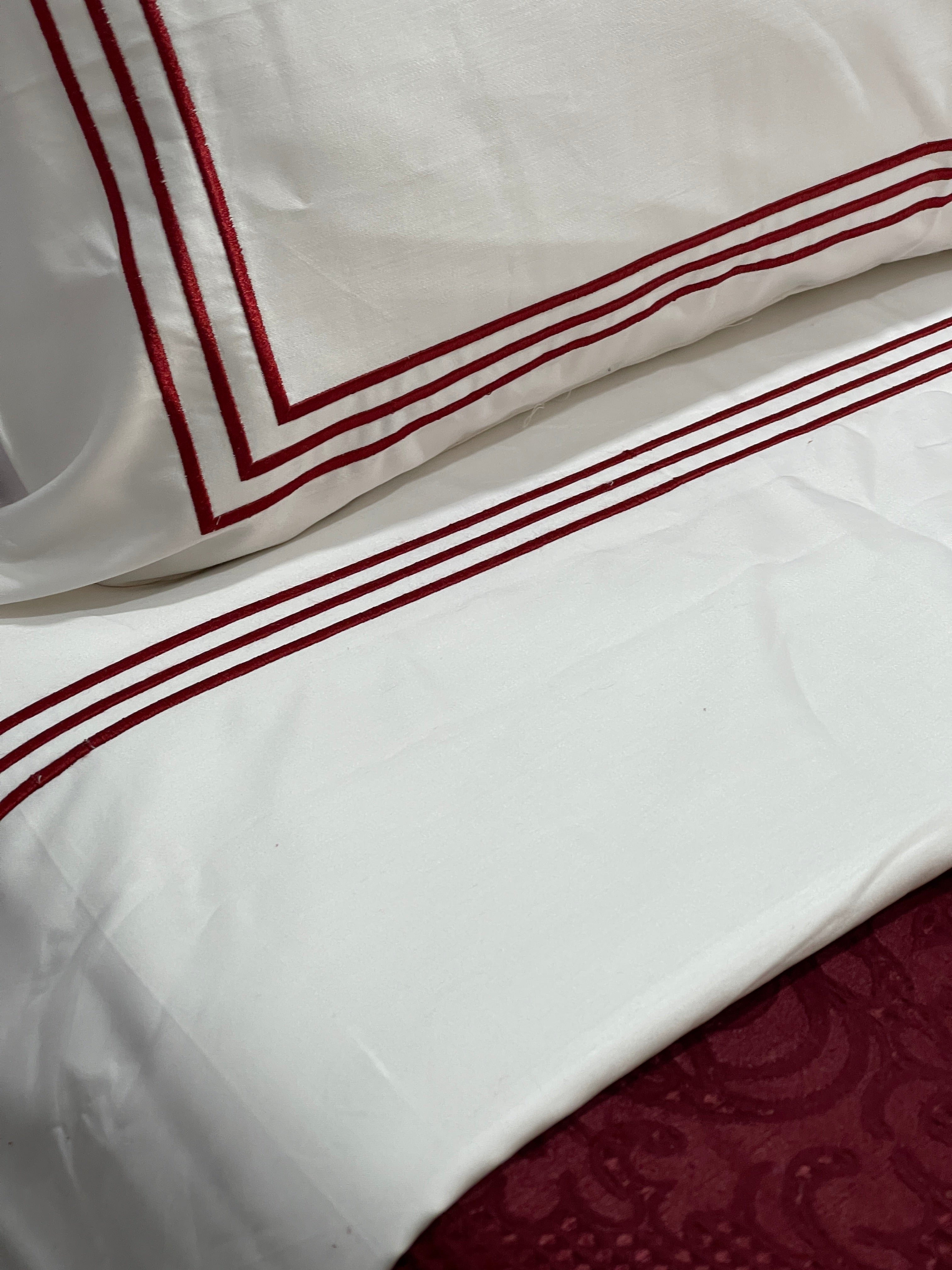 Embroidered Bedsheet Set