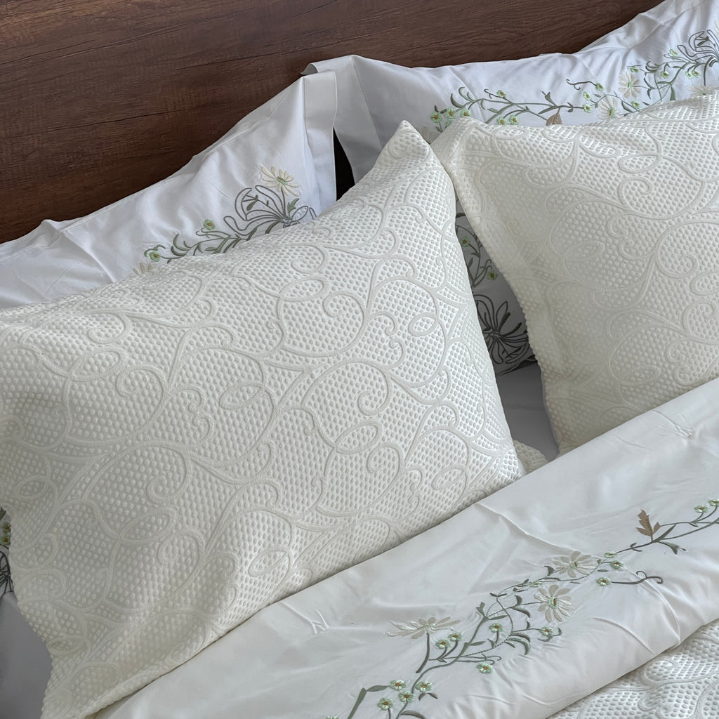 Embroidered Bedsheet Set