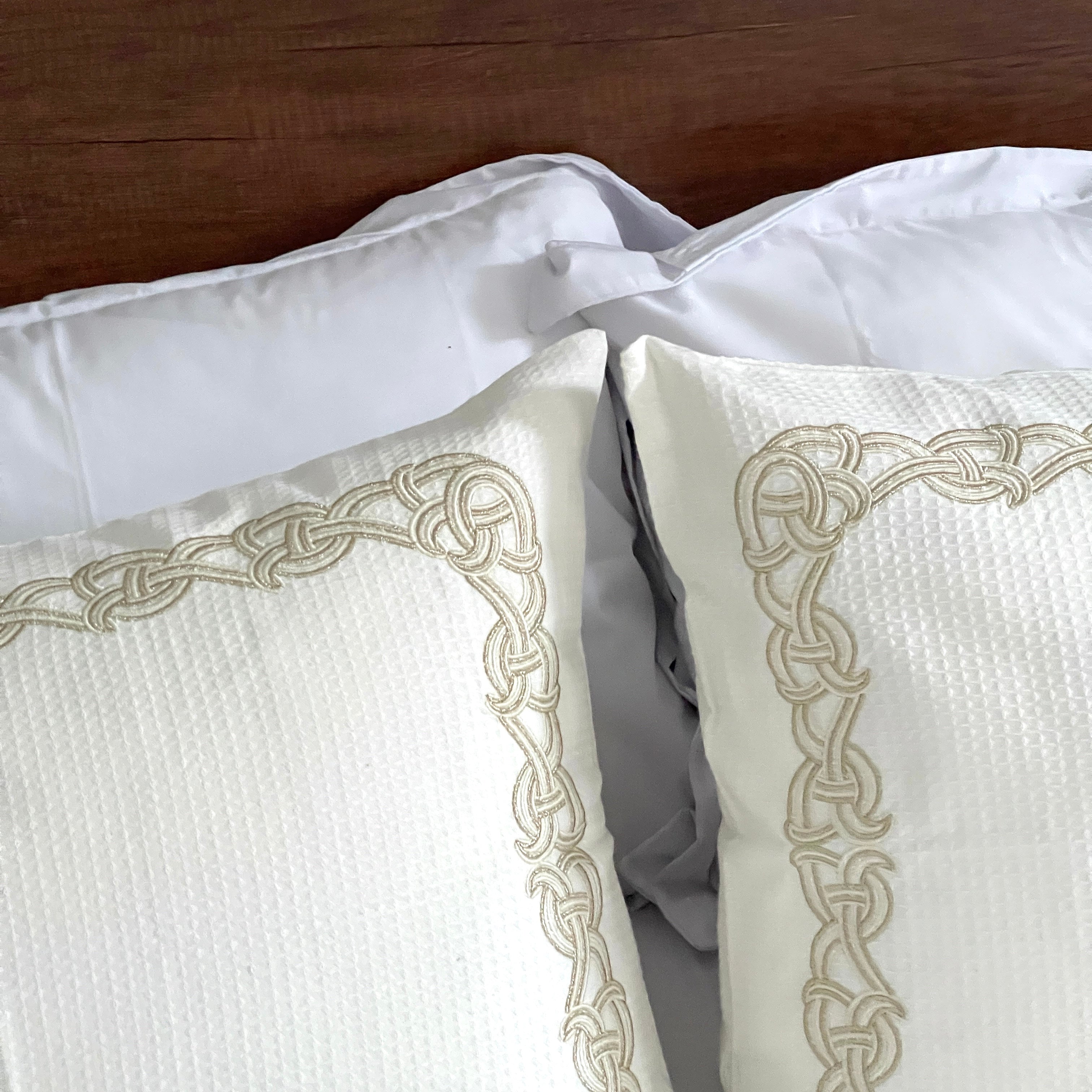 Embroidered Coverlet Set