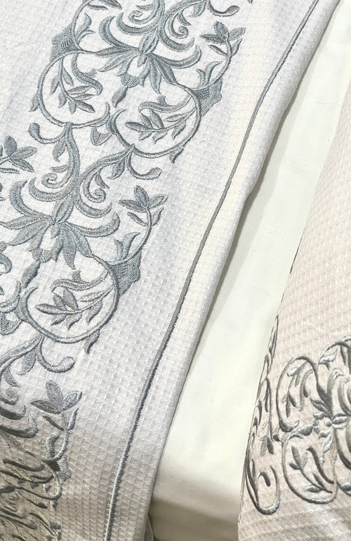 Embroidered Coverlet Set