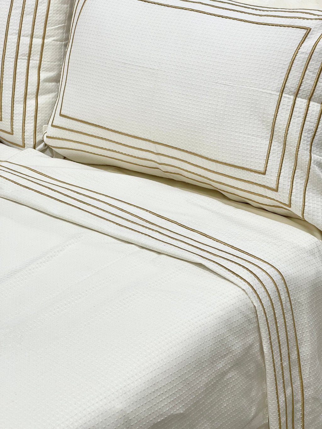 Embroidered Coverlet Set