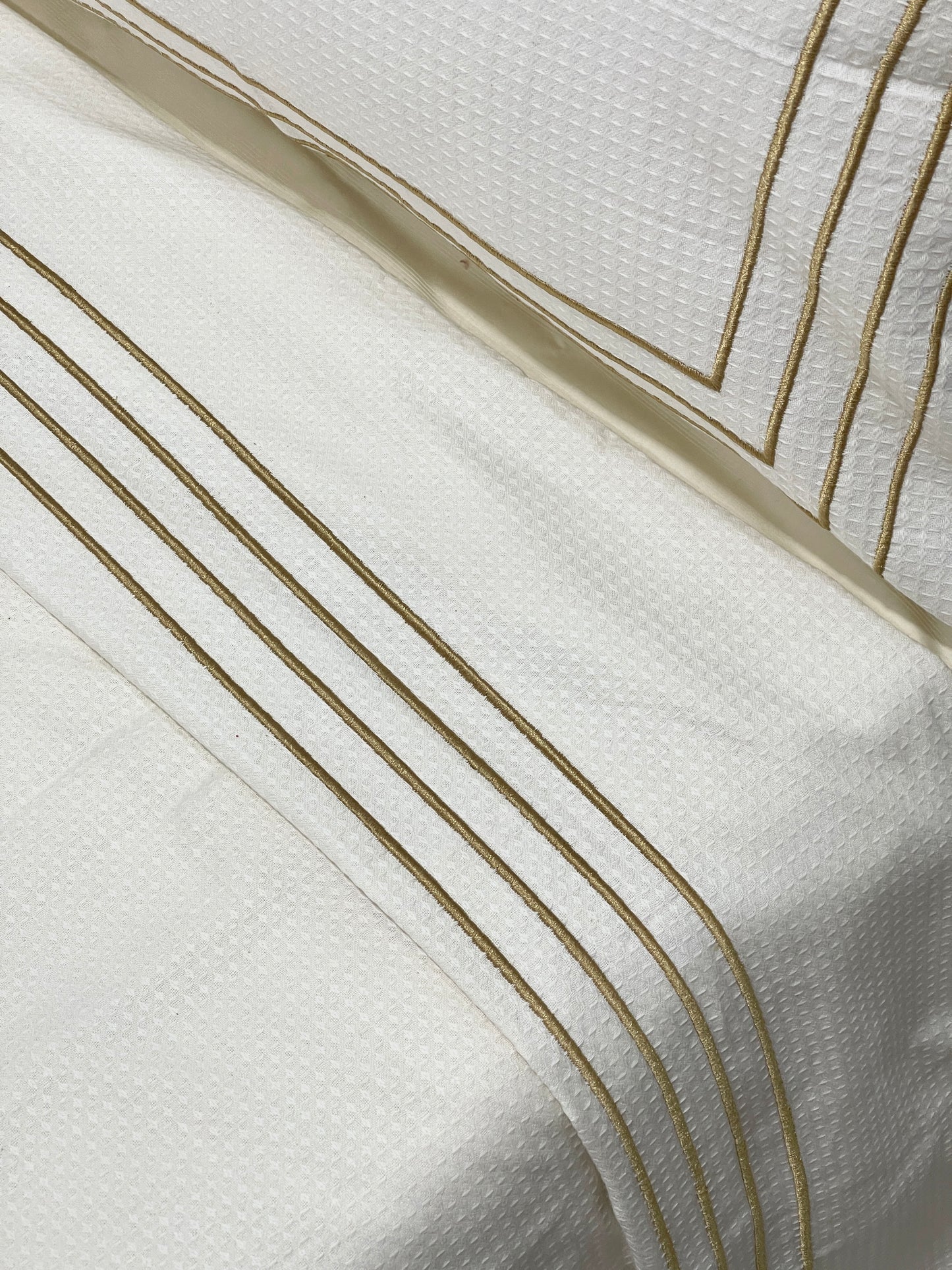 Embroidered Coverlet Set