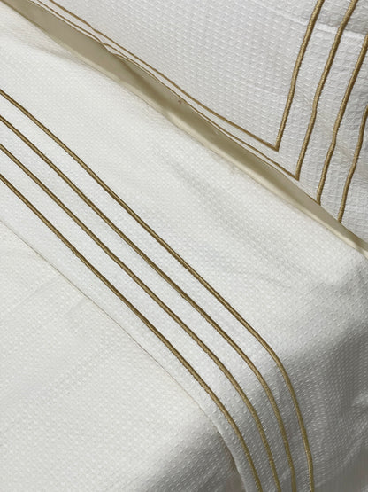 Embroidered Coverlet Set