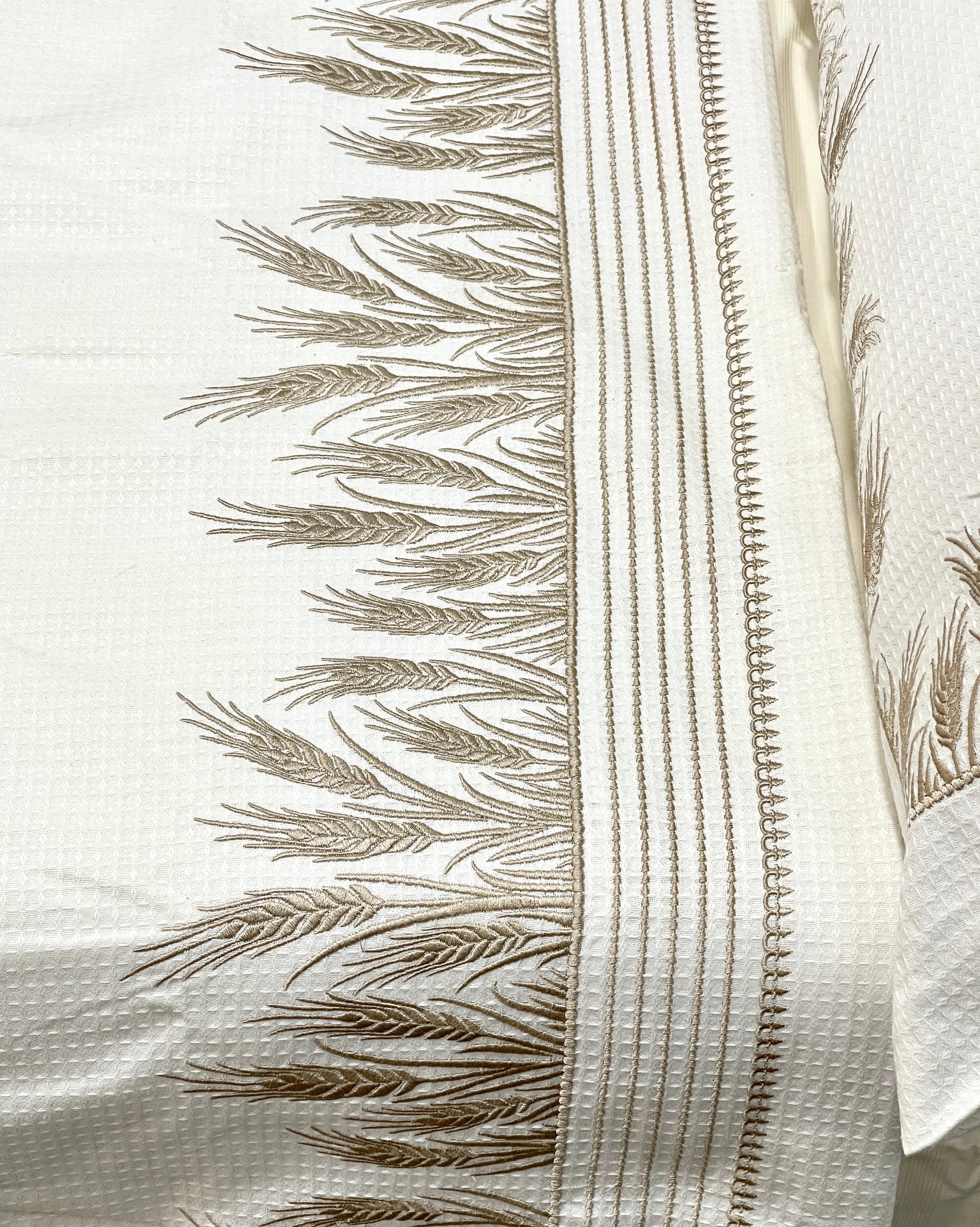 Embroidered Coverlet Set