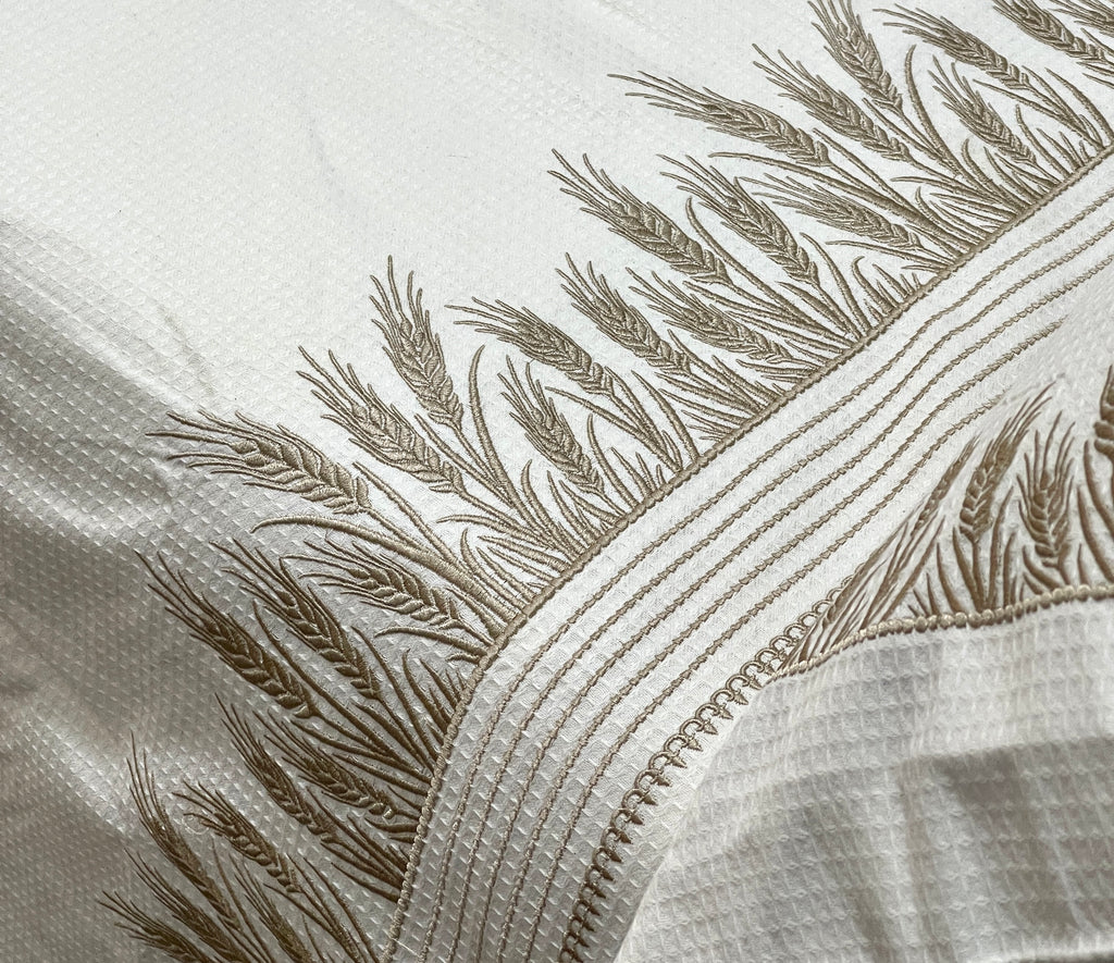 Embroidered Coverlet Set