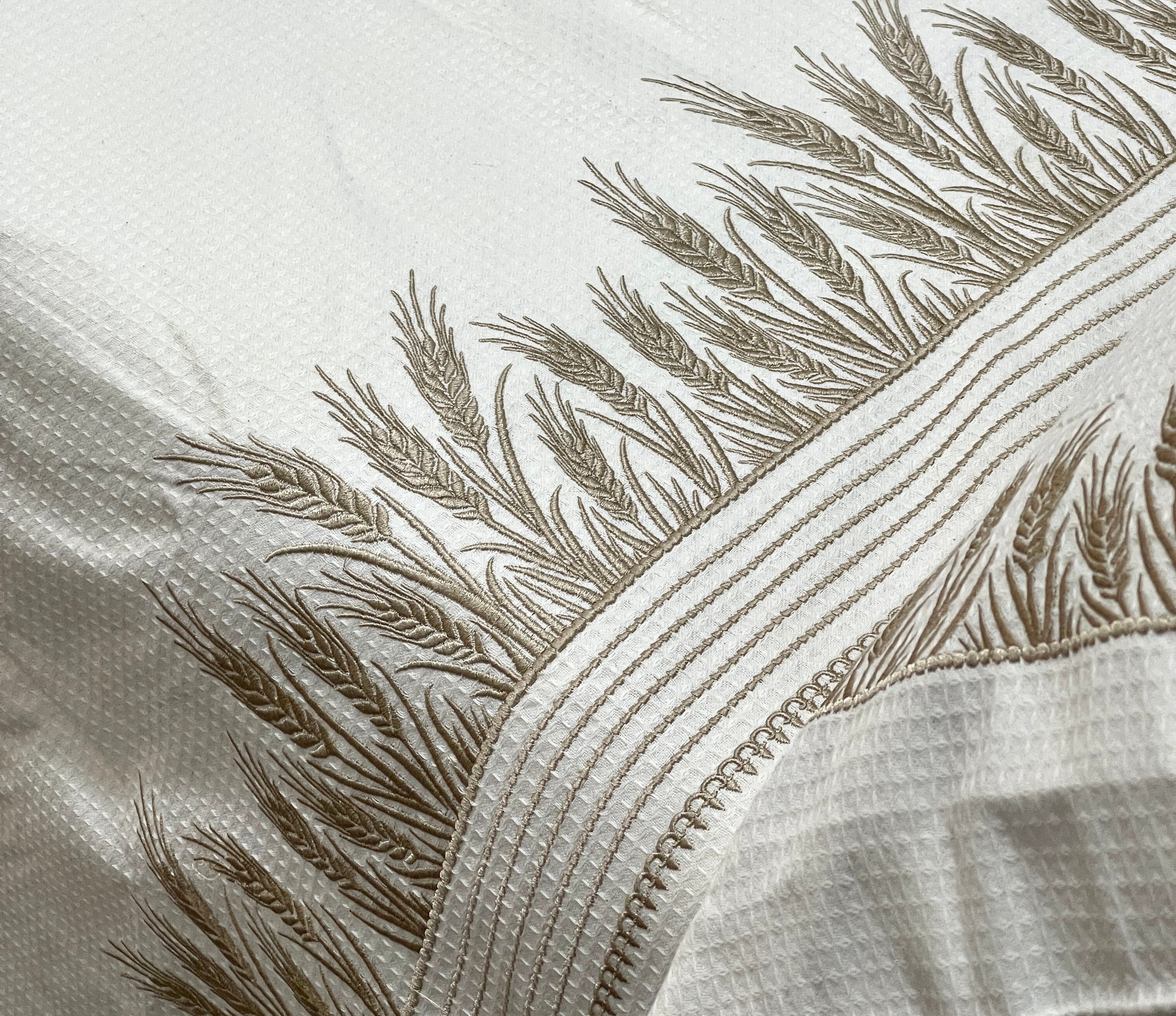 Embroidered Coverlet Set