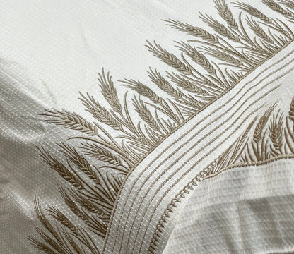 Embroidered Coverlet Set