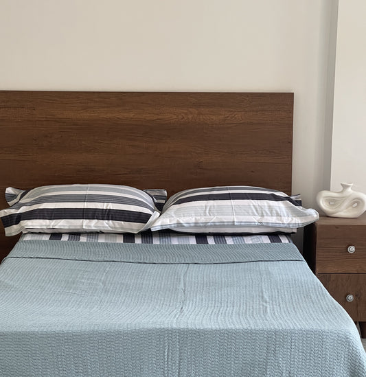 Egyptian Cotton Coverlet Set