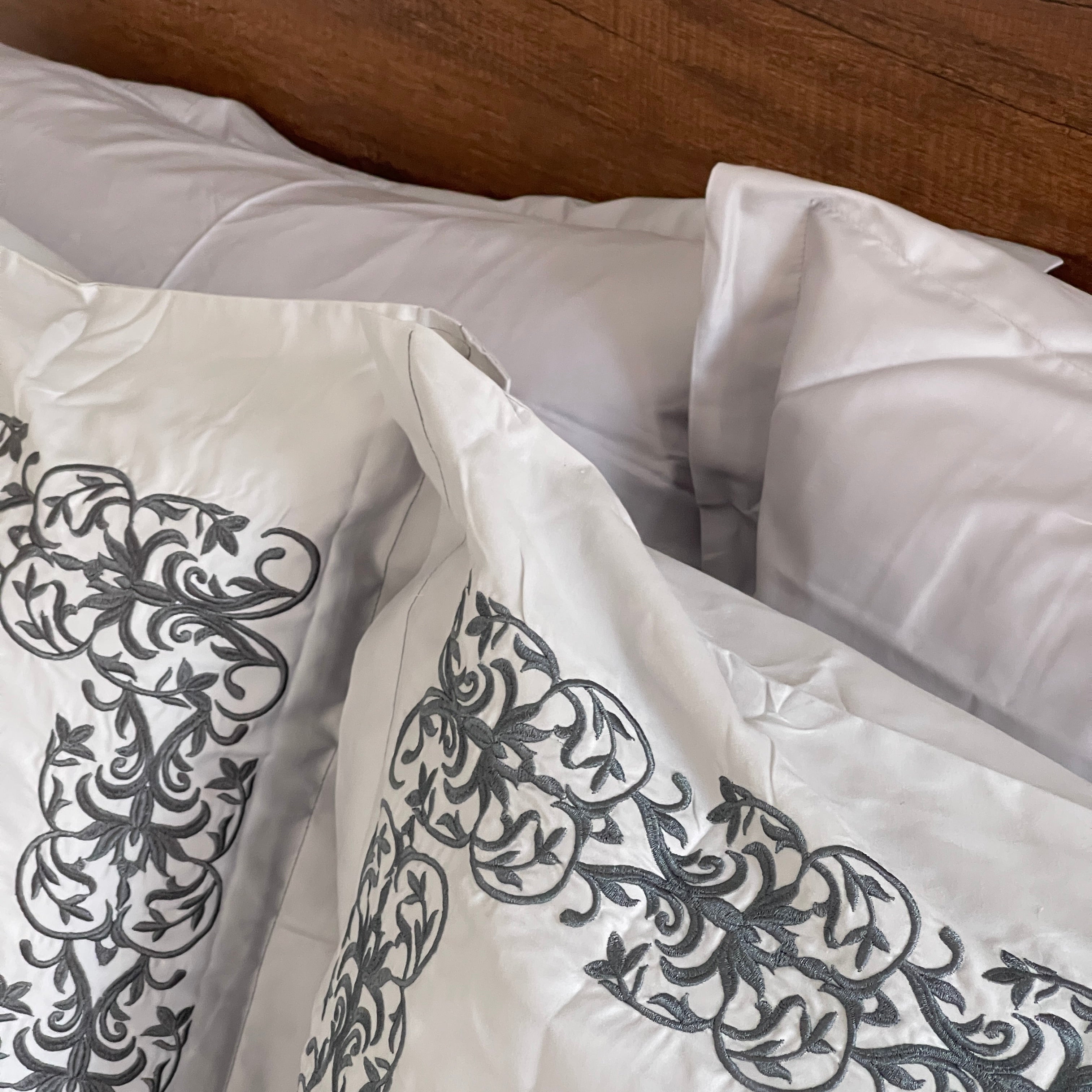 Embroidered Bedsheet Set