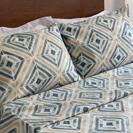 Jacquard Cotton Coverlet Set