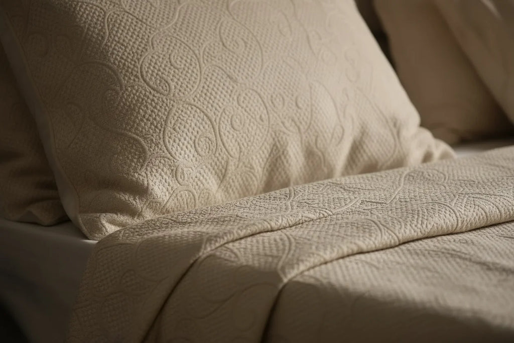 Jacquard Cotton Coverlet Set