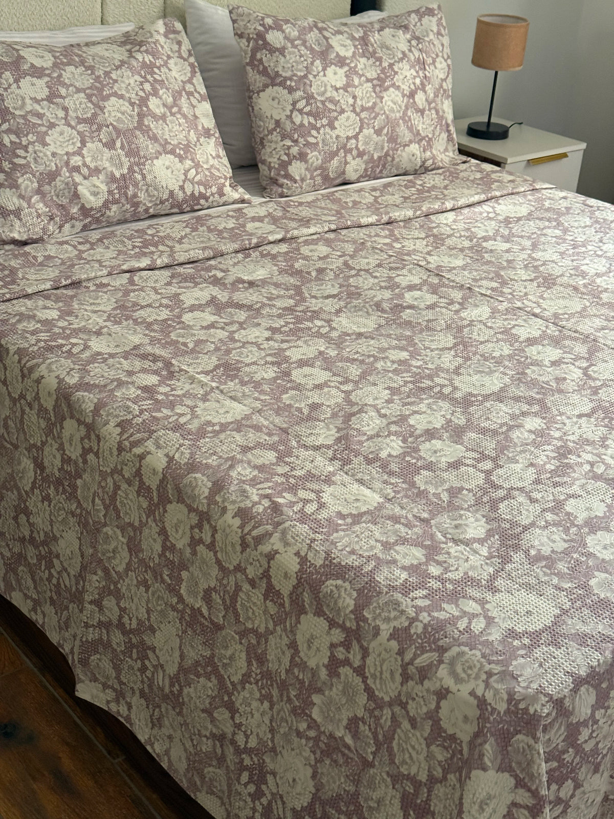 Jacquard Cotton Coverlet Set